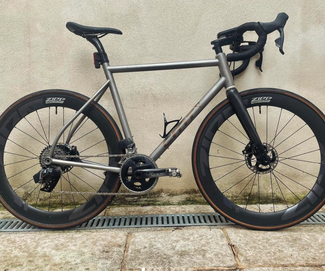 Cadre de vélo en titane - Wisdom Titanium